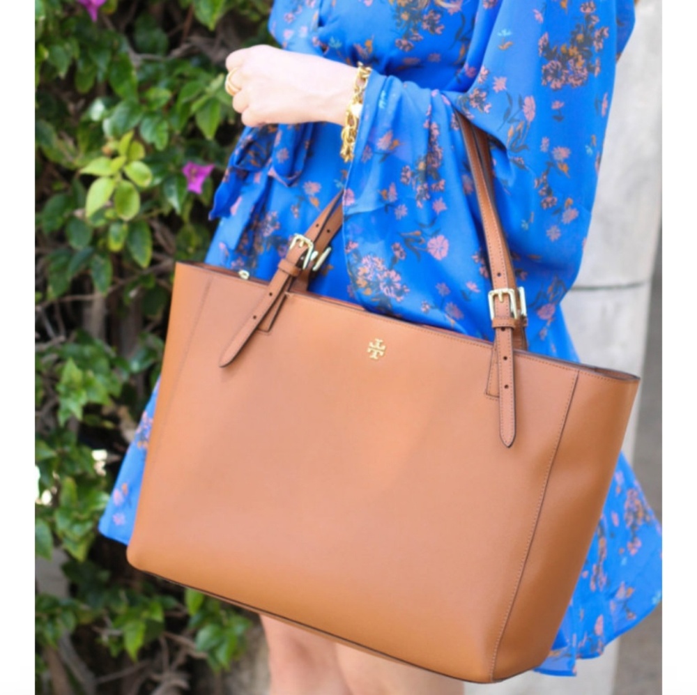 Tory Burch small buckle York Tote - Picture 1 of 5